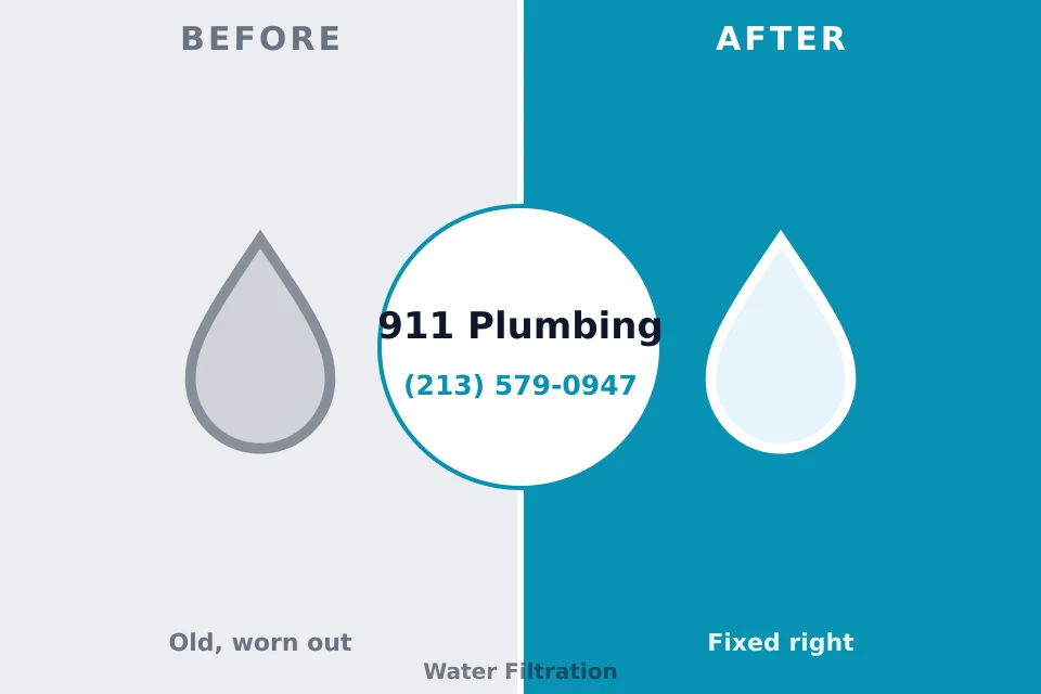 Before and after: plumbing company Appalachia, VA